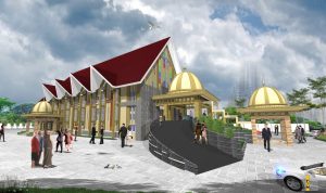Jemaat Antusias Mendengarkan Pemaparan Tim Teknis Panitia Pembangunan Gereja HKBP Pandan