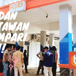 LSM dan Wartawan Dilempari Batu Di Proyek Pembangunan Pasar Sibolga Nauli