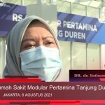 Jokowi Resmikan RS Modular Pertamina Tanjung Duren