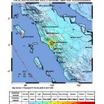 Kabupaten Tapanuli Tengah, Sumatera, diguncang gempa