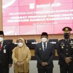 Kapolres Metro Bekasi Hadiri Pelantikan Sekda Dedi Supriyadi