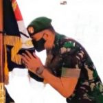 Brigdjen TNI Yustinianus Nono Yulianto, SE, M Si. Saksikan Serah Terima Jabatan