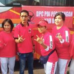 HUT PDI Perjuangan Ke 49. DPC PDIP Kab Bekasi, Kirimkan 32 Srikandi Banteng Ke Istora Senayan Jakarta