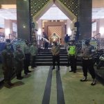 Ciptakan Kamtibmas Yang Aman, Polres Sibolga PAM Sholat Tarawih