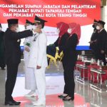 Edy Rahmayadi resmi melantik Yetty Sembiring Menjadi Pj Bupati Tapteng