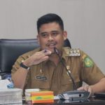 Presiden Joko Widodo Menghadiri Acara Peletakan Batu Pertama Revitalisasi Lapangan Merdeka Kota Medan