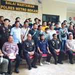 Dihari Lahir Pancasila, Kapolres Metro Bekasi Resmikan Balai Pokja Wartawan