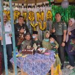 PEDULI KASIH Encun Sunarto SE, MM. Dampingi Letkol Inf M. Horison Ramadhan di acara Ulang Tahun Krisna Bayu Sisilo ( Anak Berkebutuhan Khusus)