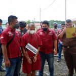 Polres Tapteng Gelar Rekonstruksi, Pembunuhan Seorang Wanita Pemilik Warung.