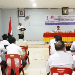 Sekda Buka Bimtek Integrasi Aplikasi Sumut Net Sejahtera ke dalam SIMDA FMIS di Kab. Nias Selatan