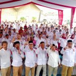 Panaskan Mesin Partai, Gerindra Kabupaten Bekasi Kukuhkan PAC dan Ranting Sukawangi