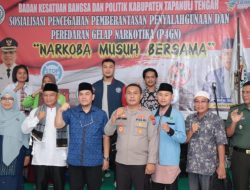 Pj Bupati Apresiasi Sosialisasi P4GN yang Digelar Kesbangpol Tapteng