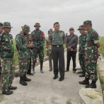 Letkol INF Horison Ramadhan Mendadak Cek Lokasi TMMD ke 115