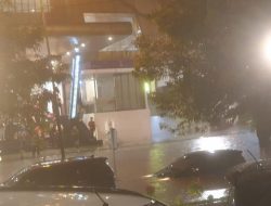 Diguyur Hujan, Jalan Ring Road Medan Banjir dan Banyak Pohon Tumbang