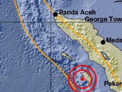Gempa Berkekuatan 5,2 Guncang Nias Selatan,Akibat Subduksi Lempeng Indo-Australia
