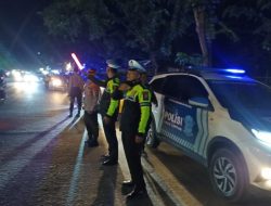 Antisipasi Kamtibmas Malam Minggu, Polres Tanjung Balai Bersama TNI Laksanakan Patroli Skala Besar