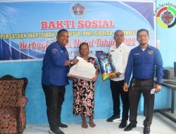 Ketua PWI Sibolga-Tapteng Laksanakan Bakti Sosial Natal 2022