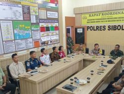 Jelang Nataru 2023, Polres Sibolga Rakor dengan Instansi Terkait