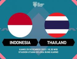 Prediksi Indonesia Vs Thailand Berakhir Dengan Imbang
