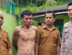 Pria Bertato Tertangkap Basah Bongkar Kotak Amal Masjid di Tapteng