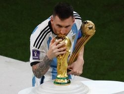 Lionel Messi sukses menjuarai Piala Dunia bersama Argentina
