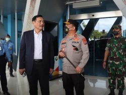 Menteri Koordinator Kemaritiman Dan Investasi persiapan Tinjau Pembangunan Vanue F1H2O Di Komplek Lapangan Sisingamangaraja Balige