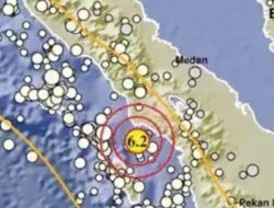 Gempa 6,2 Magnitudo Guncang Aceh Singkil, Terasa di Sumut
