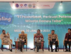 Gubernur Sumut Turut sukseskan F1 Powerboat Toba