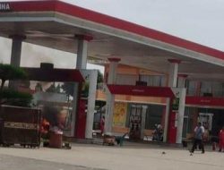 SPBU terbakar di Deliserdang, warga dengar suara ledakan