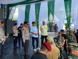 Kapolda Sumut dan Pangdam Pantau Lokasi Persiapan Pengamanan Wapres RI Kunker ke Tapanuli Tengah