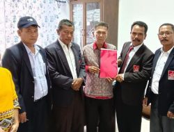 PSBI Parapat Serahkan Berkas ke Kantor Kesbangpol Simalungun