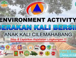 Peduli Lingkungan, Adakan Kegiatan Sosial Retina & Relawan Angkut Sampah Sungai