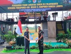 Danrem 051/Wijayakarta Bersama Forkopimda Kab Bekasi Giat Penanaman Ribuan Pohon di Food Estate Kodam Jaya