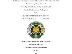 ARTIKEL ILMIAH TENTANG PENGARUH DESENTRALISASI FISKAL, LUAS WILAYAH, DAN SISA    LEBIH PEMBIAYAAAN ANGGARAN TERHADAP PENGALOKASIAN BELANJA MODAL
