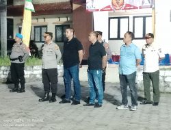 Polres Metro Bekasi gelar Apel gabungan persiapan pelaksanaan OKJ di wilayah hukum Polsek Serang Baru
