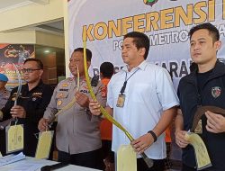Tiga Tersangka Residivis Begal Dibekuk, Polisi Hadiahi Timah Panas di Bagian Kaki