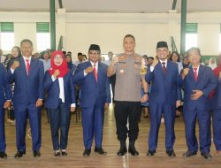 Terima Pembekalan dari Kapolres Tapteng 429 Siswa Baru SMAN 1 Matauli Pandan