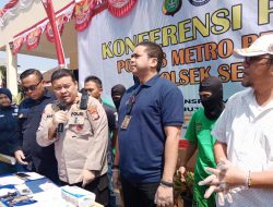 Polsek Setu Akhirnya Berhasil Meringkus Komplotan Begal Yang Viral di Medsos