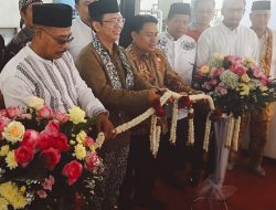 BN Holik Qodratulloh Bersama H. Najmudin S Ag. M. Ling, Dampingi Pj Bupati Dr Dani Ramdan Saat Peresmian Sistem Penyediaan Air Minum (SPAM) Tambun Utara KAP. 200 LPS