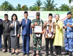 Kukuhkan 429 Siswa Baru SMA Matauli Pandan Angkatan XXX Disaksikan Akbar Tandjung, Danrem