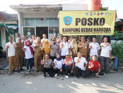 Wakapolres Metro Bekasi Cek Persiapan Lomba Kampung Bebas Narkoba