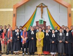 Pesta Jubileum 125 Tahun HKBP Poriaha Julu Sukses, Dihadiri Pj Bupati Tapanuli Tengah