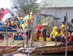 Nelayan Pantai Bahagia Giat Nadran, Pesta Laut : Atas Izin Alloh Senantiasa Rezeki Berlimpah