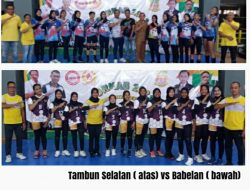Kecamatan Tambun Selatan dan Kecamatan Babelan Meraih Emas Pekan Olahraga Kabupaten Bekasi (Porkab ) tahun 2023