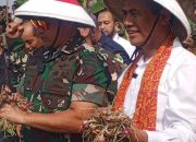 Tinjau Panen Raya Komoditas Bawang Merah, Mentan RI Apresiasi Kinerja TNI AD dalam Mendukung Program Ketahanan Pangan Nasional