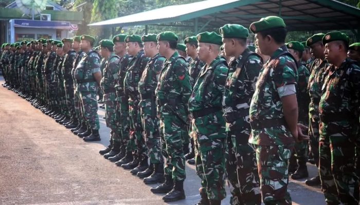 Korem 051/Wkt Melaksanakan Apel Siaga Hadapi Perkembangan Situasi Wilayah