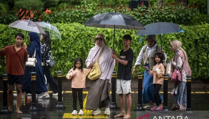 Prakiraan Cuaca DIY Hari Ini, Kamis 23 Oktober 2025: Lima Wilayah Diguyur Hujan Ringan