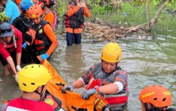Ike Rahmawati. Pj Kepala Desa Sumberjaya Apresiasi Kinerja Tim SAR Gabungan Dalam Mengevakuasi Korban di Danau Griya Asri Dua