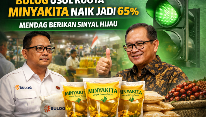 Bulog Usul Kuota Minyakita Naik Jadi 65%, Mendag Beri Sinyal Hijau