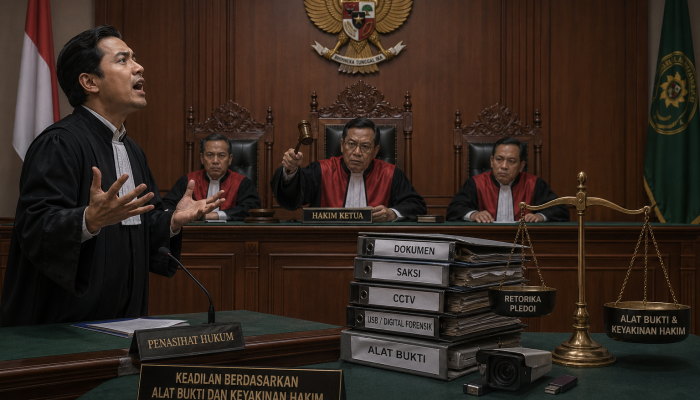 Di Balik Retorika Pledoi yang Memukau: Mengapa Pembelaan Apik Sering Gagal di Hadapan Hakim?